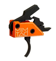 Mimtac Drastic AR-15 Drop-in Trigger Curved Orange/Black