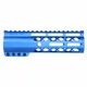 Guntec USA AirLok Series M-LOK Compression Free Floating Handguard w/Monolithic Top Rail 7in Blue