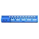 Guntec USA Ultra Lightweight Thin M-LOK System Free Floating Handguard w/Monolithic Top Rail 10in Blue