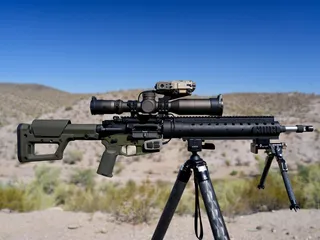 18-inch Mk12 Mod 0 SPR on a BCM Upper and Radian ADAC Lower