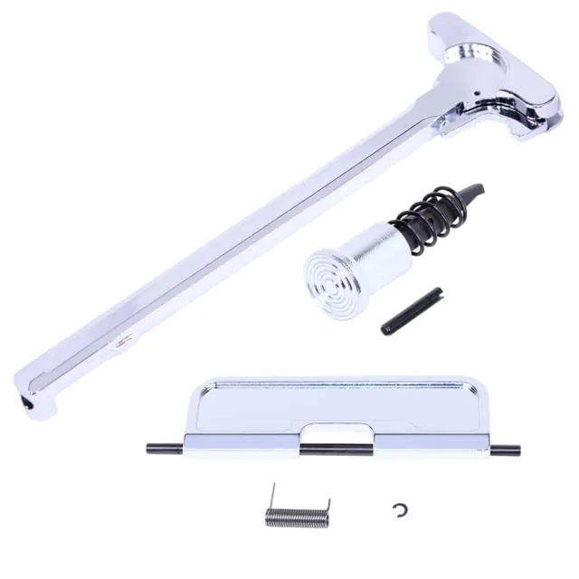 Guntec USA AR-15 Upper Receiver Assembly Kit Chrome