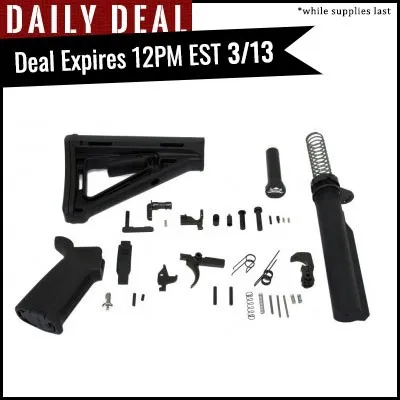 Magpul MOE Lower Build Kit, Black - 598
