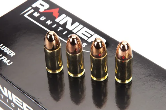 Rainier Munitions FACTORY NEW 9mm 147gr Subsonic 50rd box 10ct (500rds)