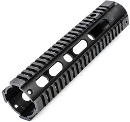 Tiger Rock AR-15 10" Mid Length Free Float Handguard w/Barrel Nut Black