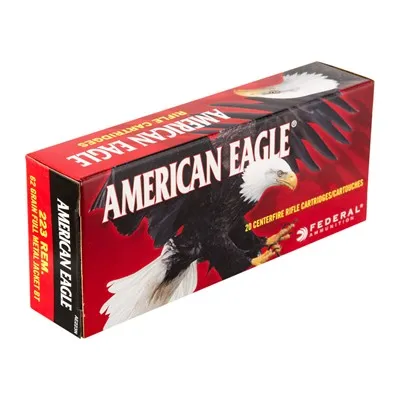 American Eagle Tactical FMJ 223 Remington 62gr Full Metal Jacket 20/Box