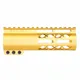 Guntec USA AirLok Series M-LOK Compression Free Floating Handguard w/Monolithic Top Rail 6in Gold