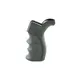 Advanced Technology Classic AR-15 Pistol Grip With Finger Grooves, Black