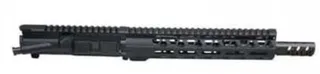 Moriarti AR-15 Upper Receiver Assembly 5.56x45mm NATO 10.5in Carbine Government M-LOK 1-7 Twist 1/2x28 Diamond Cut Free-Float Handgrd Triport Muzzle