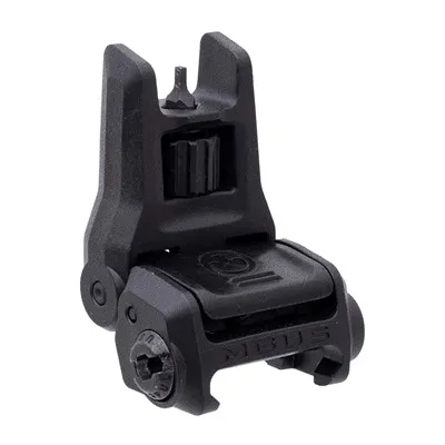 MBUS 3 Front Sight Flip-Up Adjustable Polymer BLK
