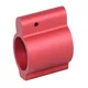 Guntec USA AR-15 Aluminum Low Profile .750 Gas Block Anodized Red