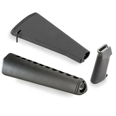 Complete Retro A1 Furniture Kit For AR-15 Black