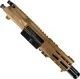 ABC RIFLE COMPANY AR .40 S&W Billet Pistol 4in Barrel Custom M-LOK Handguard Complete Upper Receiver w/BCG And Charging Handle Bronze