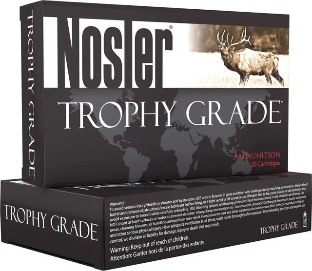 Nosler Trophy Grade 308 Win 168 grain AccuBond-Long Range Rifle Ammo, 20/Box
