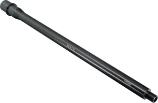 TRYBE Defense Rifle Barrel Threaded AR-15 9mm Luger 16.25 inch Medium Taper Twist 1/2x36 TPI Black Nitride Black