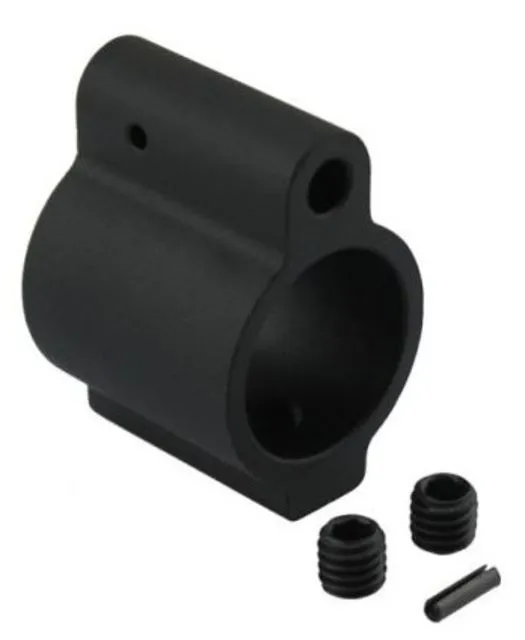 Guntec USA AR-15 Low Profile Gas Block .750 Diameter Aluminum
