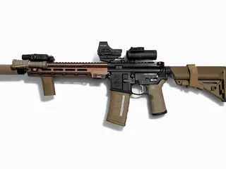 Geissele URG-I 11.5-inch SBR on a Griffin MK2 Lower, Suppressed