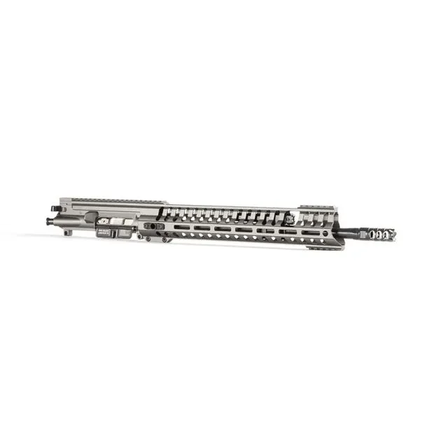 POF USA P415 Edge Upper Receiver Assembly 5.56x45mm NATO 34 in Length 10.5 in Barrel 5 Position Adjustable M-LOK Edge Three-Prong Flash Hider Tungsten