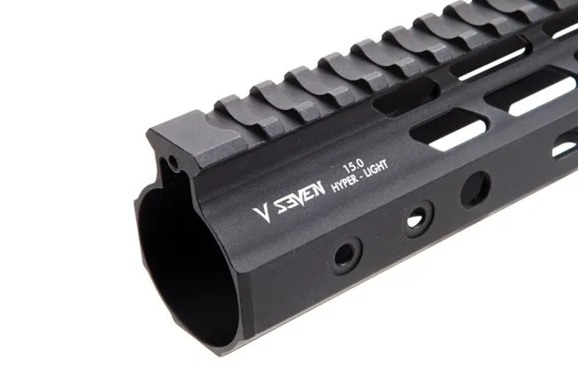 V Seven MAGNESIUM HYPER-LIGHT .308 HANDGUARD - M-LOK 15"