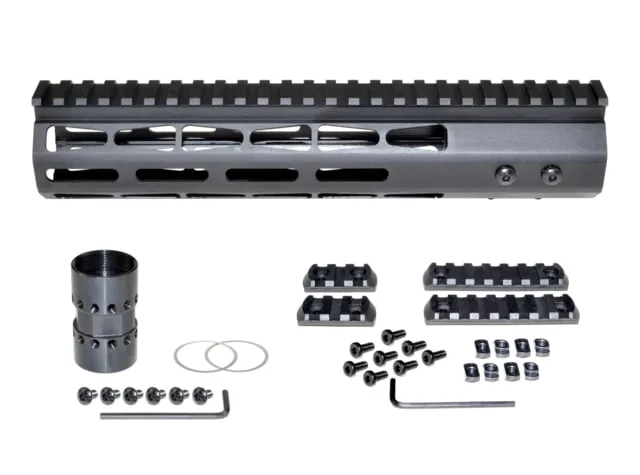Presma AR-15 Super Light M-LOK Series Free Float Handguards 10in Black