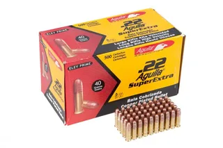 Aguila-Eley Prime - .22 Long Rifle Super Extra 40 gr - 500 Rounds