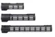 Dirty Bird AR-15 SMRS Handguard - Slim M-LOK Rail System Gen 2 - 15", Midnight Bronze