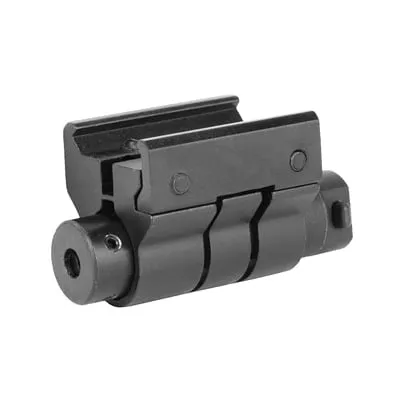 NCSTAR Red Laser w/ Weaver Mount Fits Most Weaver/Picatinny Rails, Black