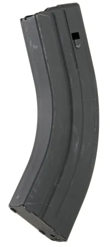 ASC Magazine: AR-15: 7.62x39mm 30rd Capacity Black Marlube Stainless Steel Black Follower