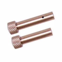 Guntec USA AR 5.56 Cal Extended Takedown Pin Set Gen 2 Anodized Bronze