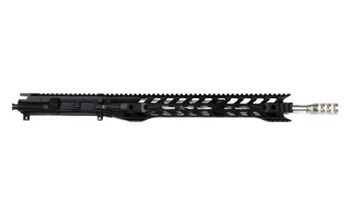 NBS 18" .223 Wylde Spiral Fluted 1:8 Fortis Night Rail Upper Assembly