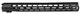 Grey Ghost Precision M-LOK Handguard AR-10 18 inch Aluminum 1.2 lb Type III Class 2 Hard Coat Anodized Finish True Black
