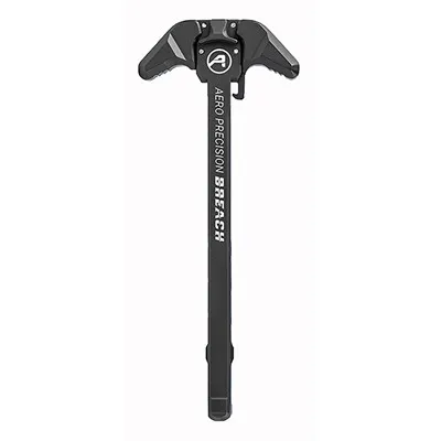 Ambidextrous Breach Charging Handle Ambi Large Levers For AR-308 Black