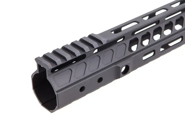 Vella Industries AR-15 Trident Rail System Black - M-LOK