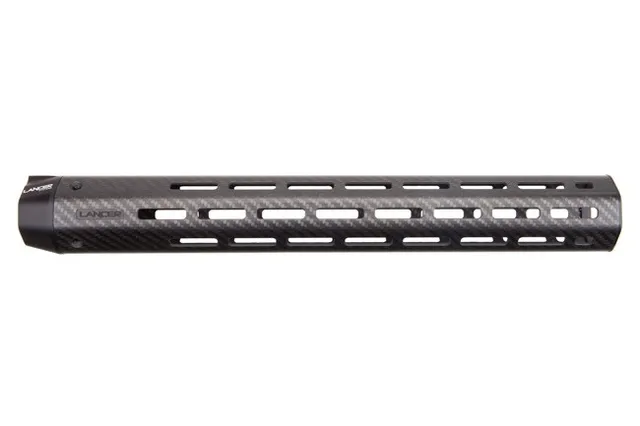 Lancer Systems .308/7.62 LCH7 LIGHTWEIGHT M-LOK Carbon Fiber Handguard XL (No Rails) - 15"