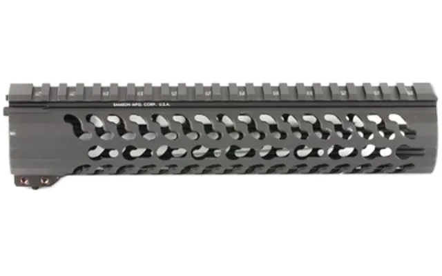 Samson AR-15 10 Inch Mid LengthSuper Slim Free Float HandguardKeymod Evolution Rail Black 10 Inch