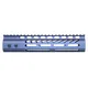 Guntec USA Ultra Lightweight Thin M-LOK System Free Floating Handguard w/Monolithic Top Rail 9in Grey