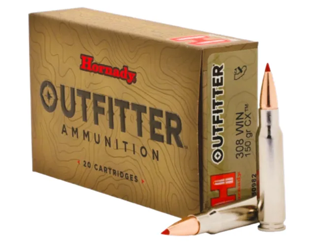 Hornady Outfitter .308 Win 150 gr CX 20rds
