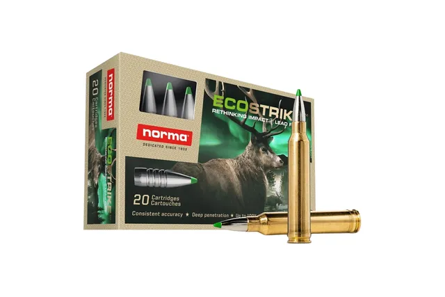 Norma Ecostrike 6.5 Creedmoor 120 gr PTBT 20rds Rifle Ammo for Effective Hunting