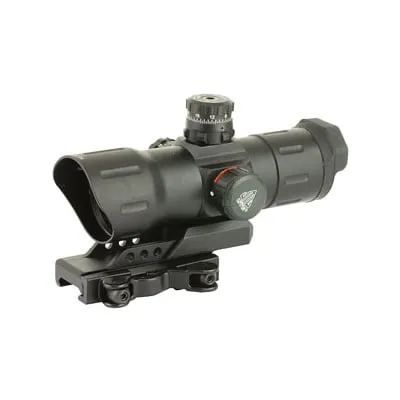 Leapers UTG Sight 6in 38mm Fits Picatinny, Red/Green CQB T-Dot ITA-Instant Target Aiming with Offset QD Mount