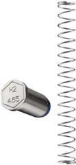 Maxim Defense Industries AR-15 SCW Buffer and Spring - H2 - 4.5 oz. Silver/Blue