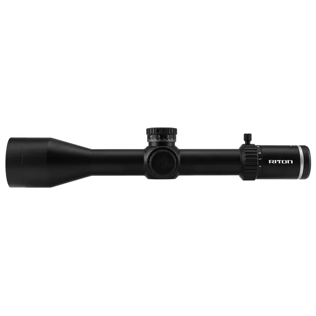 Riton 4-28x56 5 Series Conquer MOR 0.25 MOA Reticle FFP Rifle Scope