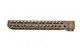 Mitchell Defense DualCool AR-15 M-LOK Handguard FDE 15 In