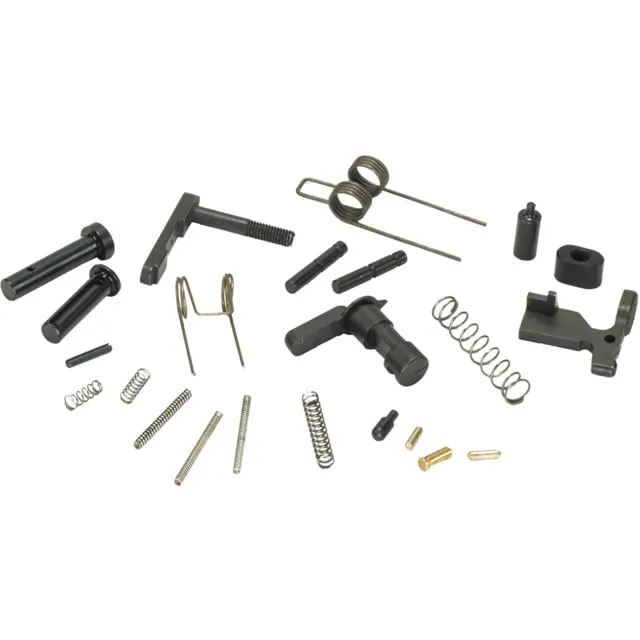 White Label Armory AR-15 Lower Parts Kit Assembler Phosphate Black