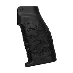 Edgar Sherman Design AR Granite Pistol Grip Topo Texture Black