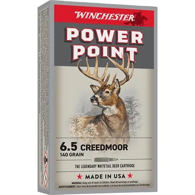 Power Point 6.5 Creedmoor 140gr Power Point 20/Box