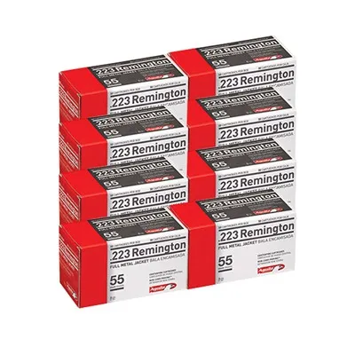 FMJ Range 223 Remington 55gr Full Metal Jacket 400/Case