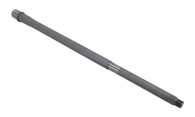 Shaw AR-15 6.5 Grendel Threaded Barrel No Flute 20in HBAR Profile 1-8 Twist 5/8-24 Thread Matte Stainless
