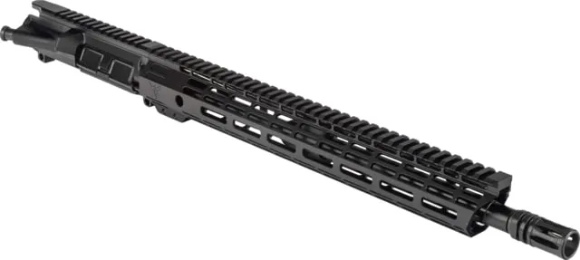 TRYBE Defense AR-15 5.56x45mm NATO 16in Complete Upper Receiver Government Carbine Length 1-7 Twist 1/2x28 A2 Black