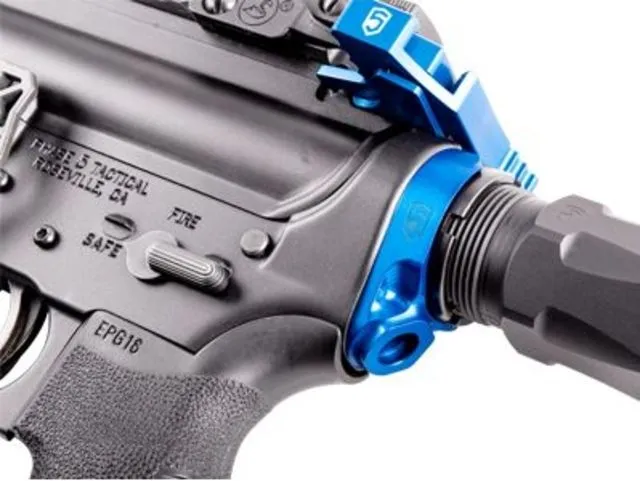 Phase 5 Weapon Systems Inc Sloped Quick Disconnect End Plate Blue Small