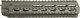 Fostech Mach 4 AR-15 Light Weight Technology Platform Handguard OD Green 10in