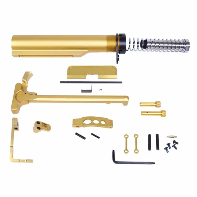Guntec USA AR-15 Essentials Kit Anodized Gold